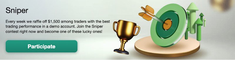 Instaforex Sniper Weekly Contest